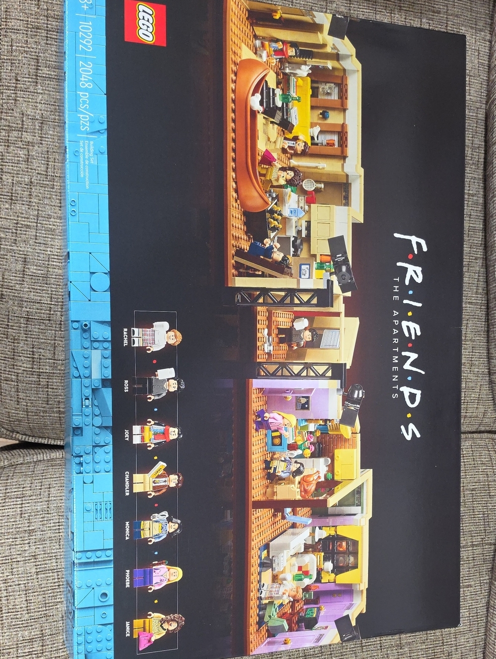 Lego Friends The Apartments Display Set - Black, Blue, Yellow, Brown